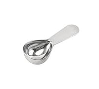 CHDWEY Cuillères 15 ml/30 ml Cuillère en acier inoxydable 304 Cuillère à grains de café avec échelle Cuillère de mesure de café Cuillère à café Accessoires pour machine à café (15 ml)