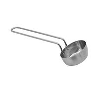 CHDWEY Cuillères Louche Soupe Cuillère Servir Portion Portionneur Scoop Sauce Bruine Pizza Sauce Alimentaire Acier Inoxydable Contrôle Métal Mesure Cuisine