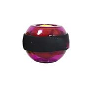 CHDWEY Entraîneur de préhension arc-en-ciel LED Musculaire Puissance Balle Poignet Balle Entraîneur Relax Gyroscope Gyroscope Bras Exercisler Fitness Amplificateur(Red)