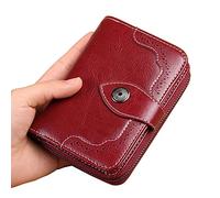 CHDWEY Femmes Portefeuilles Véritable en cuir Femmes Portefeuille Petites Lidies Porte-Monnaie Courte Pour Les Filles Femmes Petite Dame Perse Titulaire de la Carte