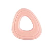 CHDWEY Griptrainer Silicone Finger Gripper Hand Resistance Band Gripping Ring Wrist Stretcher Finger Forearm Trainer Exercise Carpal Expander(Pink)