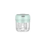CHDWEY Hachoir à ail Broyeur Alimentaire Mini ail Presse Ail Broyeur Légumes Chopper pour Cuisine Ail écrasé Gingembre Écrasé Piment (Vert)