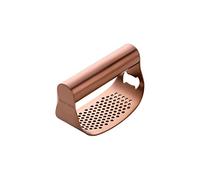 CHDWEY Hachoir à ail Presse-ail incurvé manuel Rocker en acier inoxydable Concasseur à ail Minco Presses Presses Gingembre Presse Squeezer Can Opener Outil (A1)