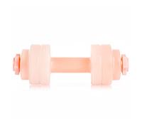 CHDWEY Haltères Gym Dumbbells Weight Fitness Dumbbells for Fitness Exercise Dumbbell Weights Strong Water Drinks Bottle Indoor Sports Portable(Pink)