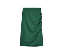 CHDWEY Jupes longues pour femmes, jupe longue droite sexy verte fendue froncée taille haute jupe moulante d'été vintage élégante jupe midi (vert, S)