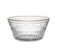 CHDWEY Mini bols en verre de 12,7 cm pour la préparation de la cuisine, les desserts, les trempettes et les bonbons, empilables de 420 ml.
