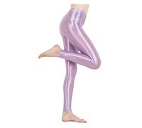 CHDWEY Pantalon Femme Brillant Sans Couture Taille Haute Sexy Collant Leggings Femmes Paillettes Entraînement Sports Yoga Pantalons Fitness Plus Taille Gym Coursers(Rose, XL)