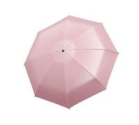 CHDWEY Parapluie Umbrella Sun Rain Women Flat Lightweight Umbrella Five-Folding Sun Umbrella Mini Umbrella Small Size Easily Store Parasol(Pink)