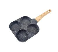 CHDWEY Poêles à frire Pot Pan Épissé Omelette Pan Anti-Stick Egg Pancake Pan Cooking Egg Ham Pans Breakfast Maker Cookware(Talla nica)