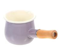 CHDWEY Poêles Pot Pansauce Butter Warmer Enamel Saucepan Ceramic Small Melting Cooking Mini Soup Coffee Ramen Noodle Stockpot Coating