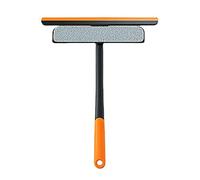 CHDWEY Raclette 3 in 1 Glass Window Cleaner Window Cleaning Brush Squeegee Glass Scraper Wiper Rotating Multifunctional Window Mesh Screen Clean