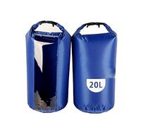 CHDWEY Sac à dos de randonnée 20 L/10 L/2 L Sac étanche pour camping, natation, kayak, rafting, bateau, sac étanche avec fenêtre transparente (2,20 L)