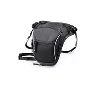 CHDWEY Sac banane Oxford Sac de taille pour homme Anneau extérieur Outil de sport Poche de jambe Multifonctionnel Moto Ceinture Sac