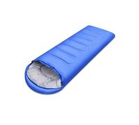 CHDWEY Sac De Couchage Camping Equipment Sleeping Bag Hike Single Sleeping Bags Rectangular Envelope Sleeping Bags for Adults(Blue2)
