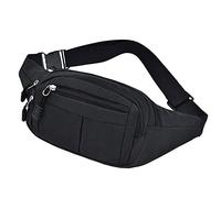 CHDWEY Sachet Mode Hommes Femmes Sac Sac Casual Fanny Bourse Pack Grande Table Téléphone Sac En Toile Voyage Téléphone Sac Banane Hanche Sacs(5)