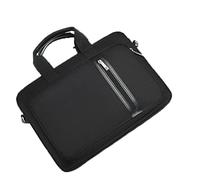 CHDWEY Sacs à bandoulière pour hommes Sac d'ordinateur Portable Une épaule Business Notebook Office Bag Laptop Sleeve Protective Shoulder Carrying Laptop Case for Macbook Case(Schwarz)