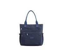 CHDWEY Sacs à main pour femmes Sac à main tendance Sac à bandoulière pour femme Sac à main en nylon Grande capacité Mode Femmes Fourre-tout Sac shopping (Mavi)