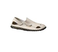 CHDWEY Sandales pour homme Sandales légères et respirantes pour homme Chaussures plates décontractées pour homme Sandales décontractées Chaussures de plage rétro (beige, 41 EU)