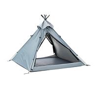 CHDWEY Tente Outdoor Camping Pyramid Tent 3-4 Person Pagoda Double Tents Portable Beach Sunscreen Rainproof Awning Canopy Sun Shelter