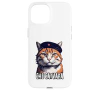 Che Catvara Militant Chat Coque pour iPhone 15