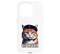 Che Catvara Militant Chat Coque pour iPhone 15 Pro