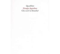 Che cos'è la filosofia?