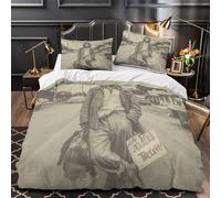 Che Guevara 3D Imprimé Révolution cubaine Housse De Couette Pour Adultes Et Enfants Housses De Couettes Parure De Lit E Avec Fermeture À Glissière Avec Taies Microfibr 3 Pièces Single（140x200cm）