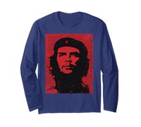 Che Guevara Chemise Revolution Rouge Manche Longue