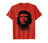 Che Guevara Chemise Rouge Hasta La Victoria Siempre Revolution T-Shirt