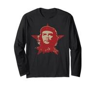 Che Guevara Chemise Star Cuba Graphic Revolution Cuban Rebel Manche Longue