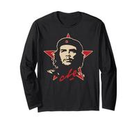 Che Guevara Maillot Revolution Rebel Cuban El Che Cuba Hero Manche Longue