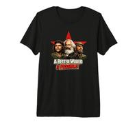 Che-Guevara, Marx, Castro, Révolution, Guérilla, Che T-Shirt Haut de Gamme