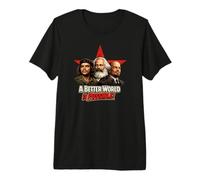 Che-Guevara, Marx, Lénine, Révolution, Guérilla, Che T-Shirt Haut de Gamme