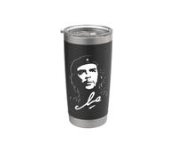 Che Guevara Rebelle Portrait Révolution Leader Art Cuba Gobelet isotherme en acier inoxydable double paroi