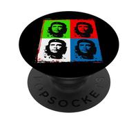 Che Guevara Rebelle Portrait Révolution Leader Art Cuba PopSockets PopGrip Adhésif
