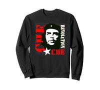 Che Guevara Rebelle Portrait Révolution Leader Art Cuba Sweatshirt