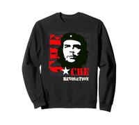 Che Guevara Rebelle Portrait Révolution Leader Art Cuba Sweatshirt