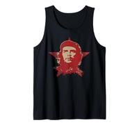 Che Guevara Shirt Étoile Cuba Révolution Rebelle Cubain Débardeur
