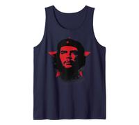 Che Guevara Shirt Étoile Révolution Cuba Rebelle Rouge Débardeur