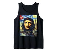 Che Guevara Shirt Portrait Van Gogh Drapeau Cuba Débardeur