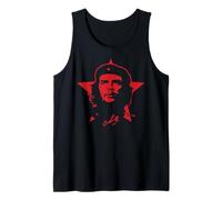 Che Guevara Star Revolution Rebel Cuba Patriotic Red Débardeur