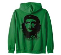 Che Guevara Sweat à Capuche Revolution Rebel Cuba Vert Militaire Sweat à Capuche