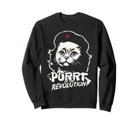 Che Guevara T-Shirt Humoristique Motif Chat Sweatshirt