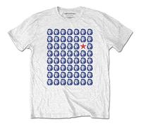 Che Guevara - T-Shirt # M Unisex White # Heads [Import]