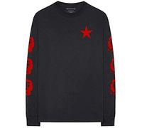 Che Guevara - T-Shirt Maniche Lunghe # S Unisex Black # Revolution [Import]