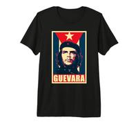 Che Guevara Viva La Revolucion Style Rétro Vintage T-Shirt Haut de Gamme