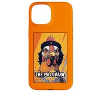 Che Pollovara Militant Poulet Coque pour iPhone 15