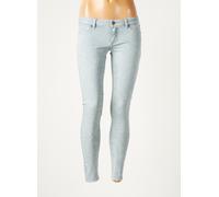 cheap monday pantalons femme de couleur bleu W28