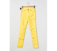 cheap monday pantalons femme de couleur jaune W24 L32