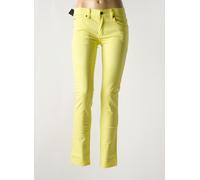 cheap monday pantalons femme de couleur jaune W30 L32